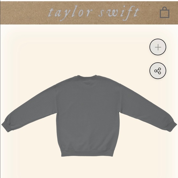 taylor swift folklore eras crewneck pullover NEW - Picture 3 of 13